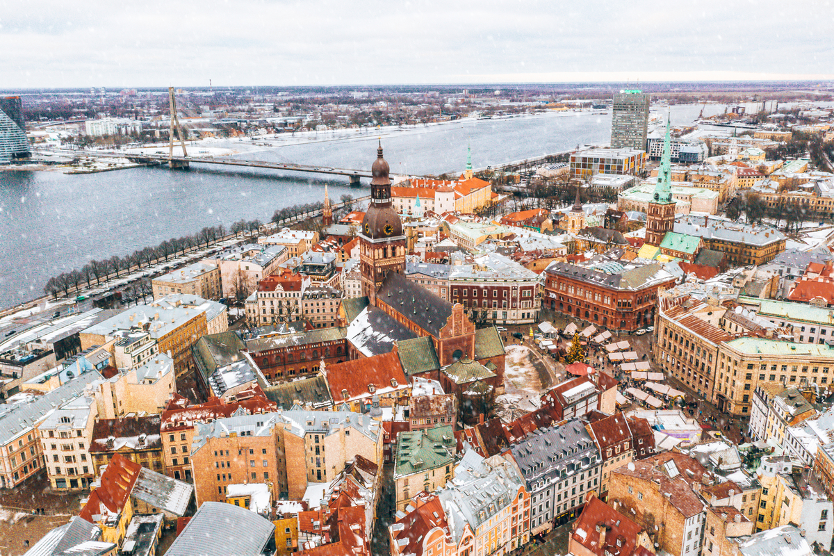 aerial-view-rooftops-old-city-riga-latvia-winter-Commercial-Project-in-Denmark