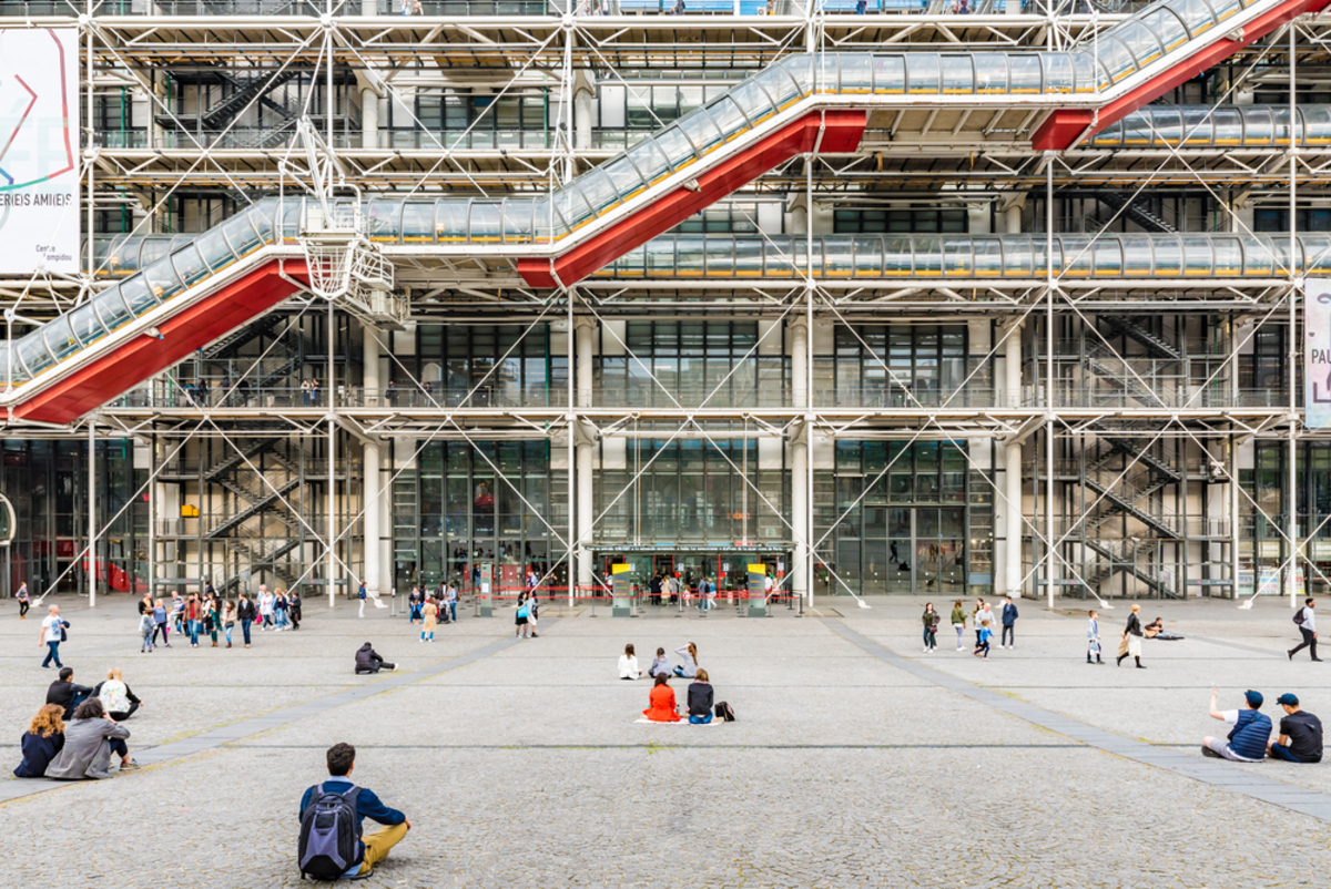 Famous-architects-Renzo-Piano-Centre-Georges-Pompidou