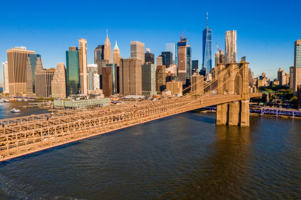 beautiful-view-of-the-Brooklyn-and-Manhattan-bridge-at-the-sunrise-Architecture-Firms-in-United-States