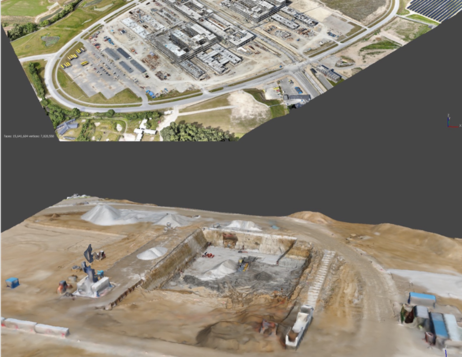 Point cloud scanning at New OUH