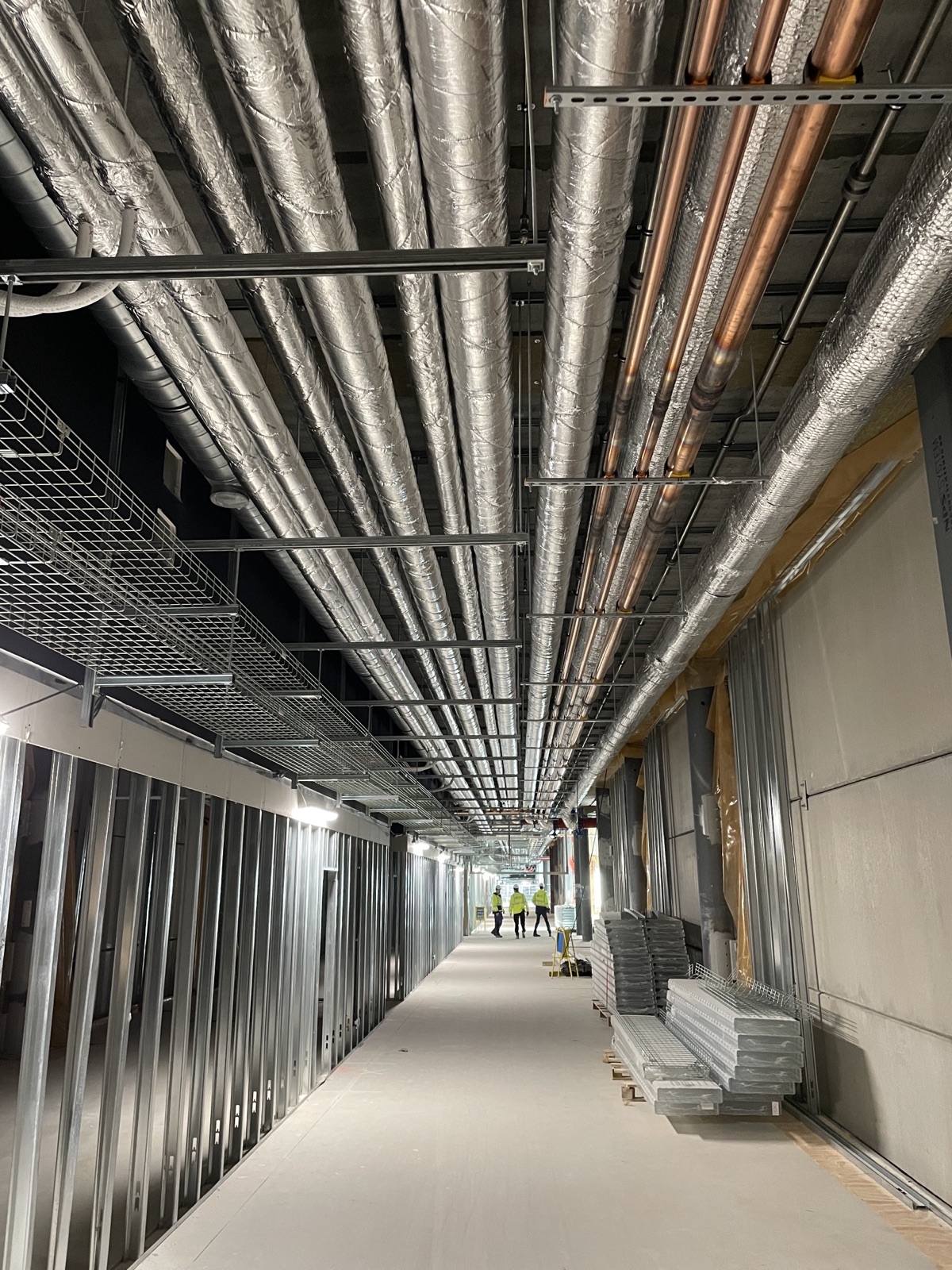 Construction site, New OUH