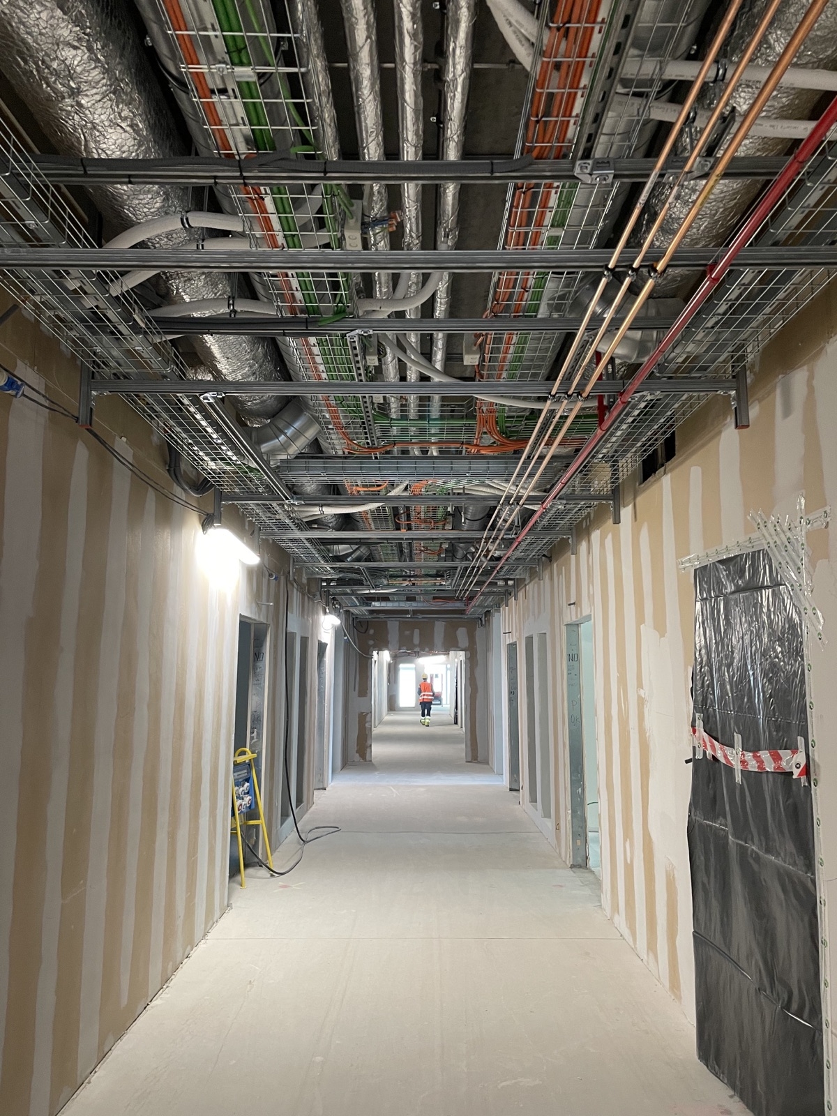 Construction site, New OUH